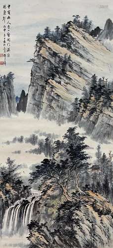 HUANG JUNBI, MOUNTAIN SCENERY