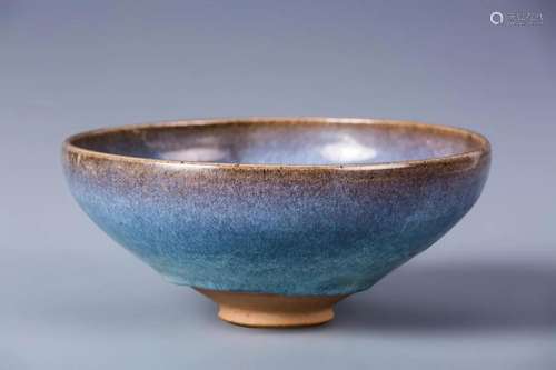 JUN WARE PURPLE BLUE GLAZED BOWL