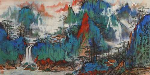 A Chinese Painting of Landscape