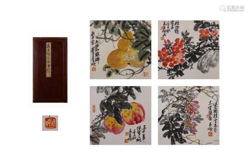 WU CHANGSHUO, FLOWER AND FRUIT