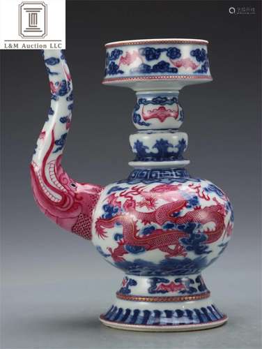 A Chinese Blue and White Porcelain Jar