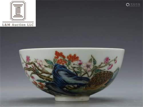 A Chinese Famille Rose Porcelain Bowl