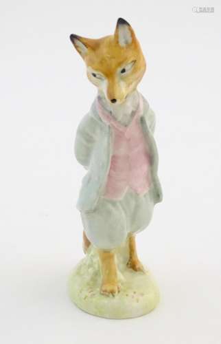 A Beswick model of Beatrix Potter's Foxy Whiskered…