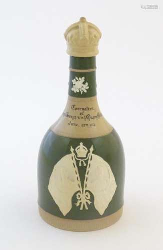 A Copeland Spode souvenir bottle / flask / whiskey…