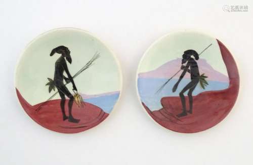 Two Australian small plates designed by Martin Boy…