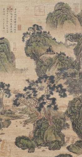 A Chinese Painting of Landscape