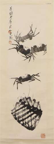 A Chinese Painting of Crabs