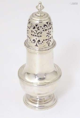 An 18thC silver sugar sifter maker possibly Samue…