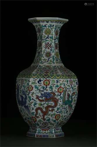 Blue-and-white Vase