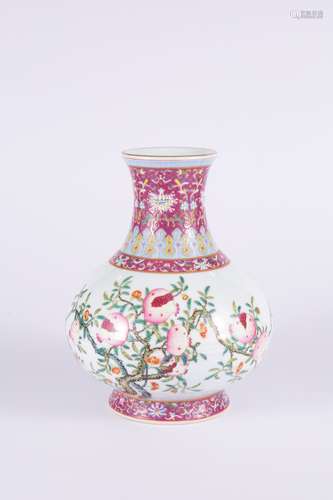 Famille Rose Vase