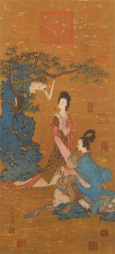 Vertical Painting by Gu Kaizhi