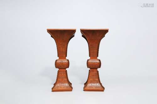 A Pair of Vases