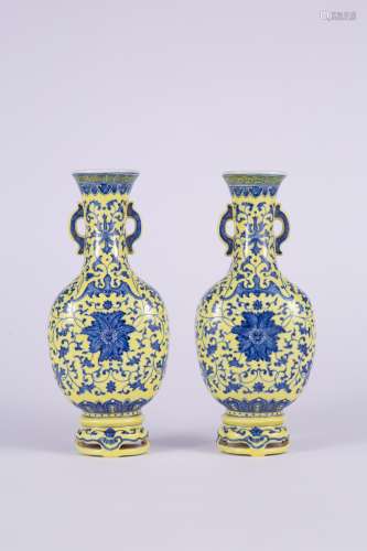 Blue-and-white Hanging Vase