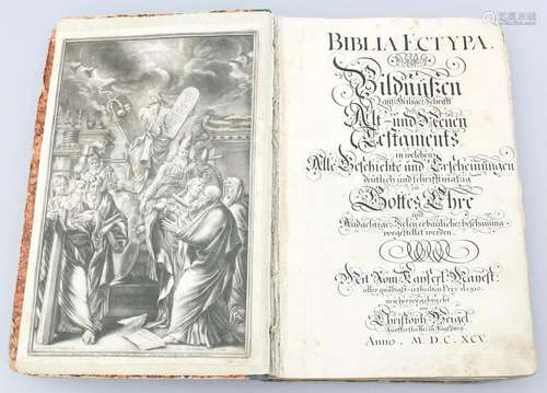 Bilderbibel (um 1695).