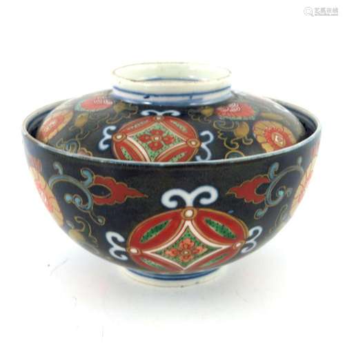 A late 19th Century Japanese imari rice