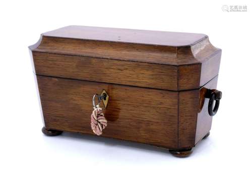 A Regency rosewood tea caddy, circa 1820