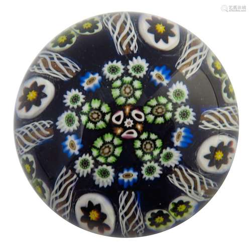 Paul Ysart, a concentric millefiori glas