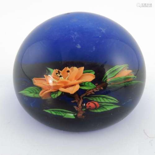 William Manson, a lampwork floral glass