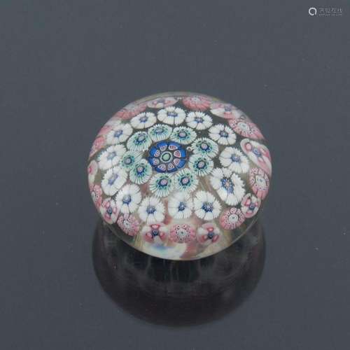 Clichy, a concentric millefiori glass pa