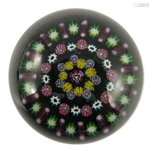 Paul Ysart, a concentric millefiori glas