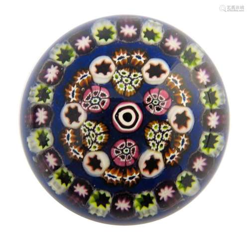 Paul Ysart, a concentric millefiori glas