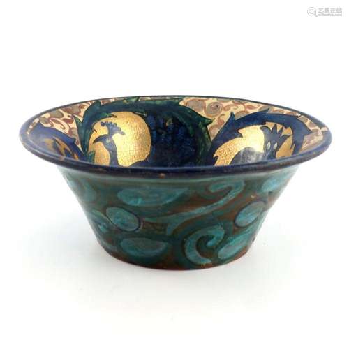 John Pearson, a lustre pottery bowl, fla