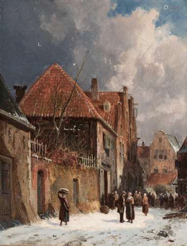 ADRIANUS EVERSEN (AMSTERDAM 1818 - DELFT 1897)