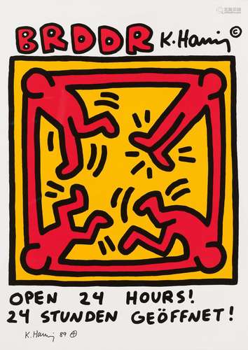 KEITH HARING (READING 1958 - NEW YORK CITY 1990)