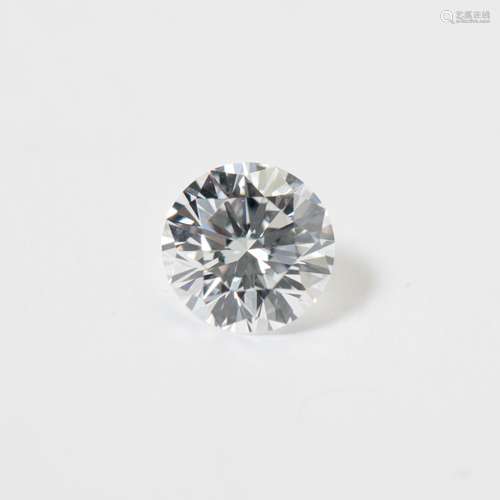 AN UNMOUNTED BRILLIANT-CUT DIAMOND WEIGHING 1.05 CT