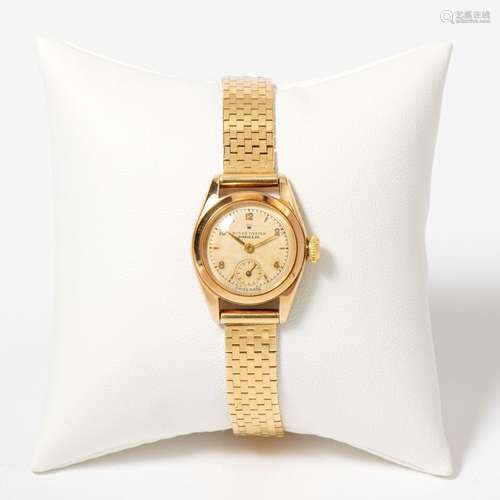 A YELLOW GOLD ROLEX LADY’S WRISTWATCH