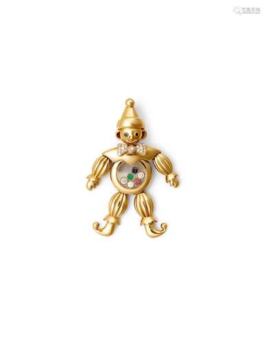 CHOPARD HAPPY DIAMONDS CLOWN PENDANT