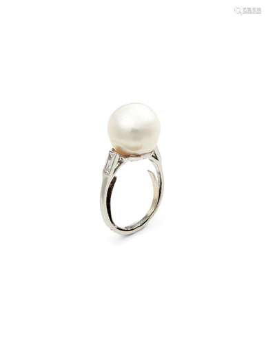 BELLE EPOQUE PEARL & DIAMOND RING