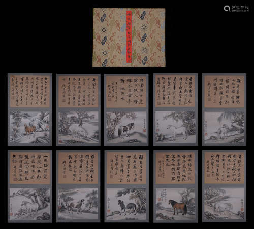 A Chinese Character Painting Album Mark Ma Jin