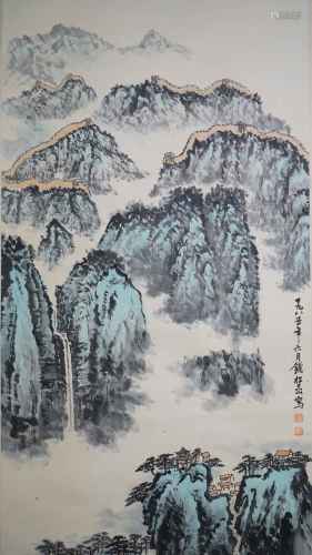 A Chinese Landscape Painting Album Mark Qian Songyan