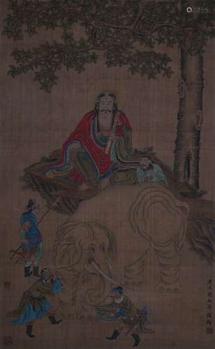 A Chinese Buddha Painting Mark Liu Songnian