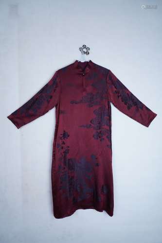 A Silk Satin Robe Cloth