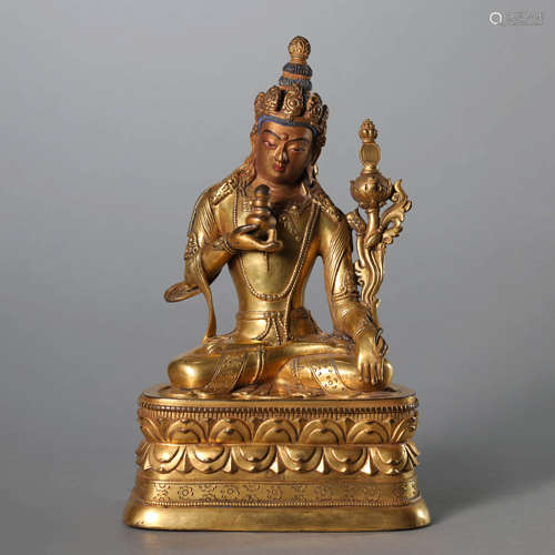 Gilt Bronze Figure of Red Tara