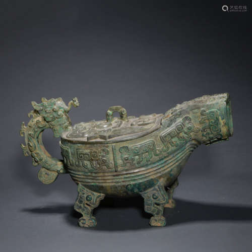 Bronze Ritual Vessel Lian