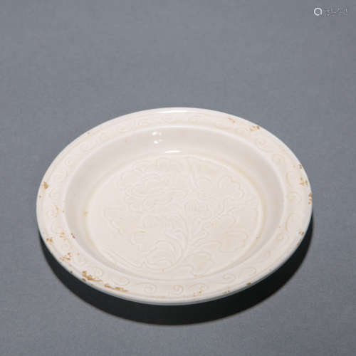 Ding Ware White Glaze Plate