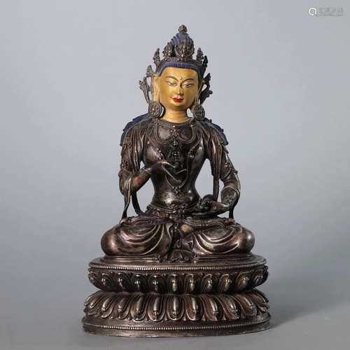 Gilt Bronze Figure of Vajrasattva