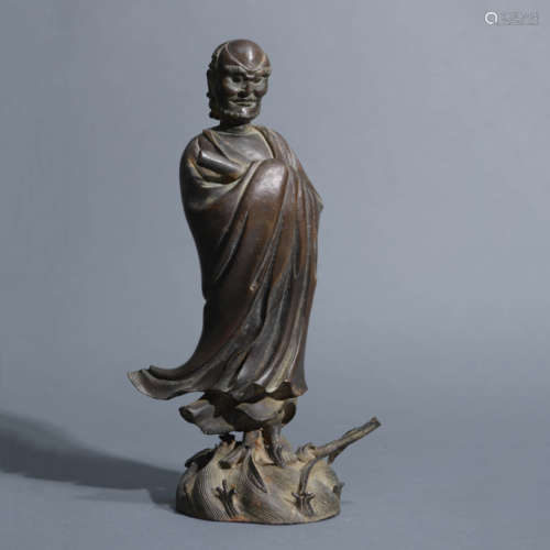 Bronze Figure of Dharma