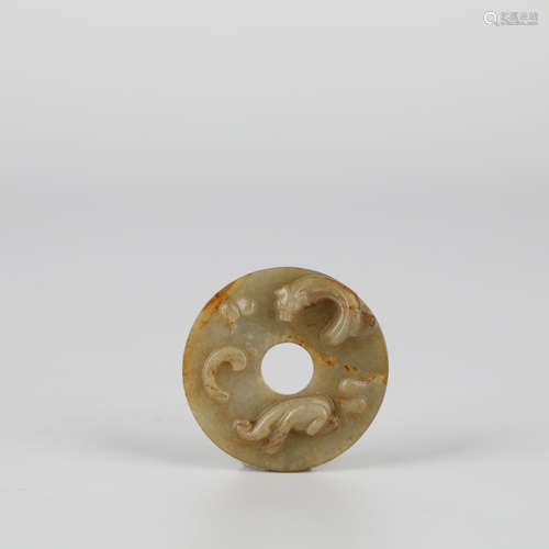 Ancient Chinese jade Bi