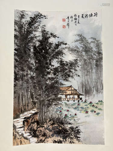 Chinese ink painting