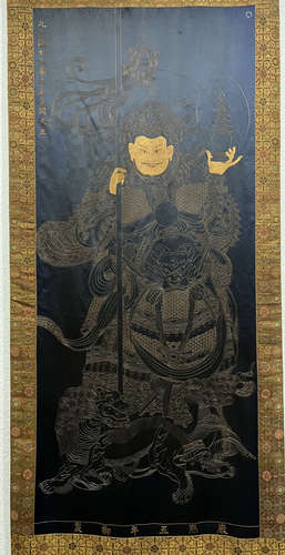 Chinese hand embroidered Buddha