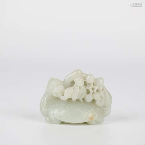 China Hotan jade handle