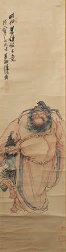 A Xu cao's figure painting