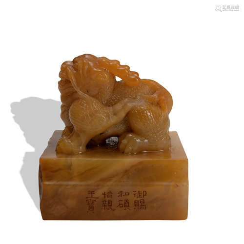 A Tian huang 'beast' seal