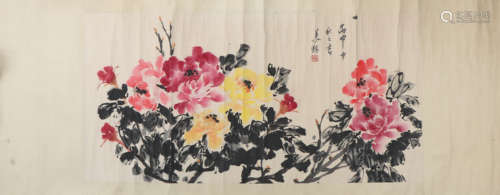 A Song meiling's flowers painting