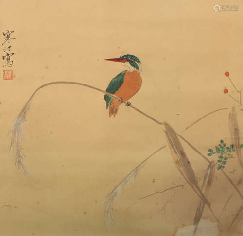 A Han ting's flowers and birds painting