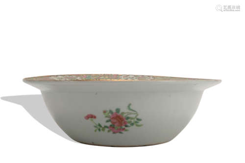 A Wu cai 'figure' bowl